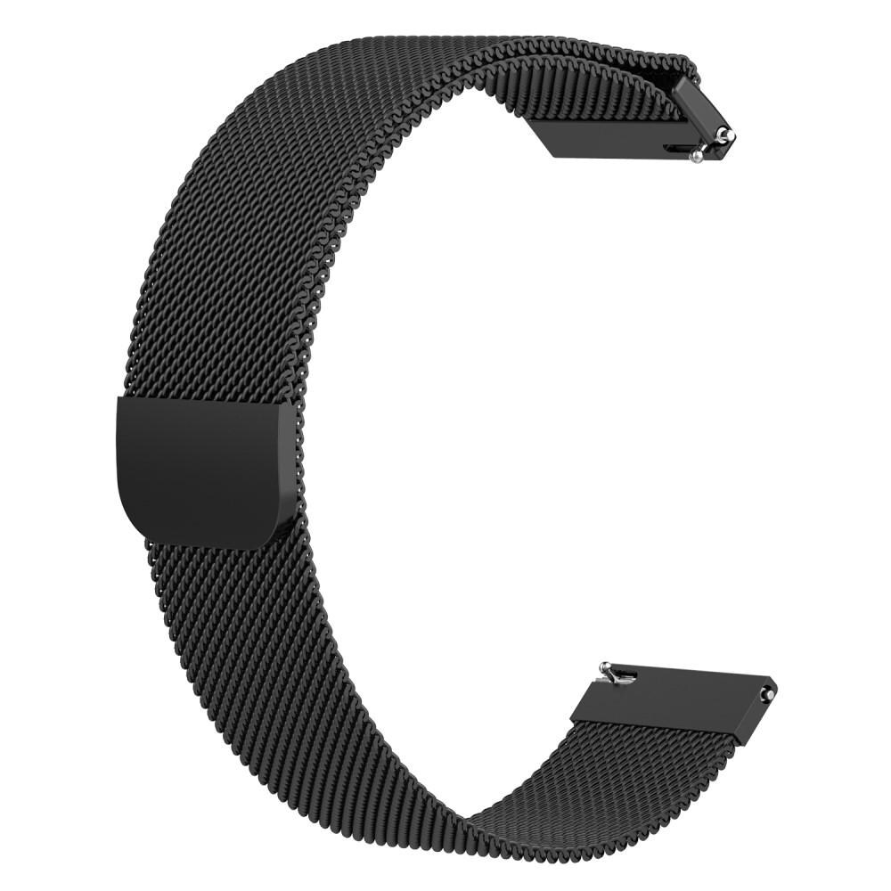 Samsung Galaxy Watch 42mm Armbånd Milanese Loop, Sort