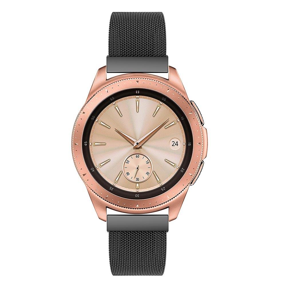 Samsung Galaxy Watch 42mm Armbånd Milanese Loop, Sort