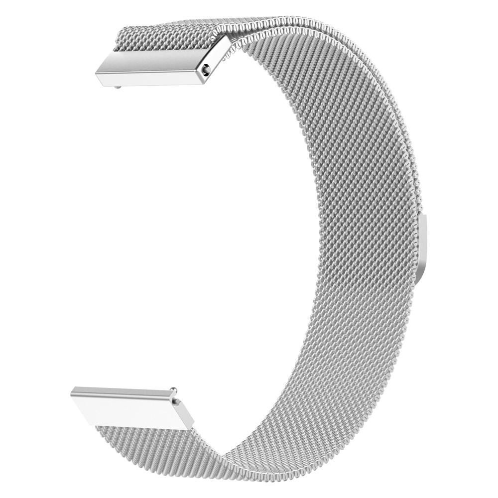 Samsung Galaxy Watch 46mm Armbånd Milanese Loop, Sølv