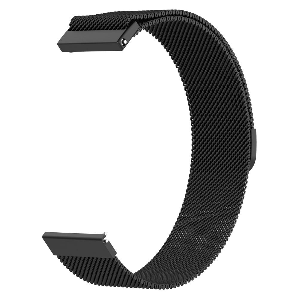 Samsung Galaxy Watch 46mm Armbånd Milanese Loop, Sort
