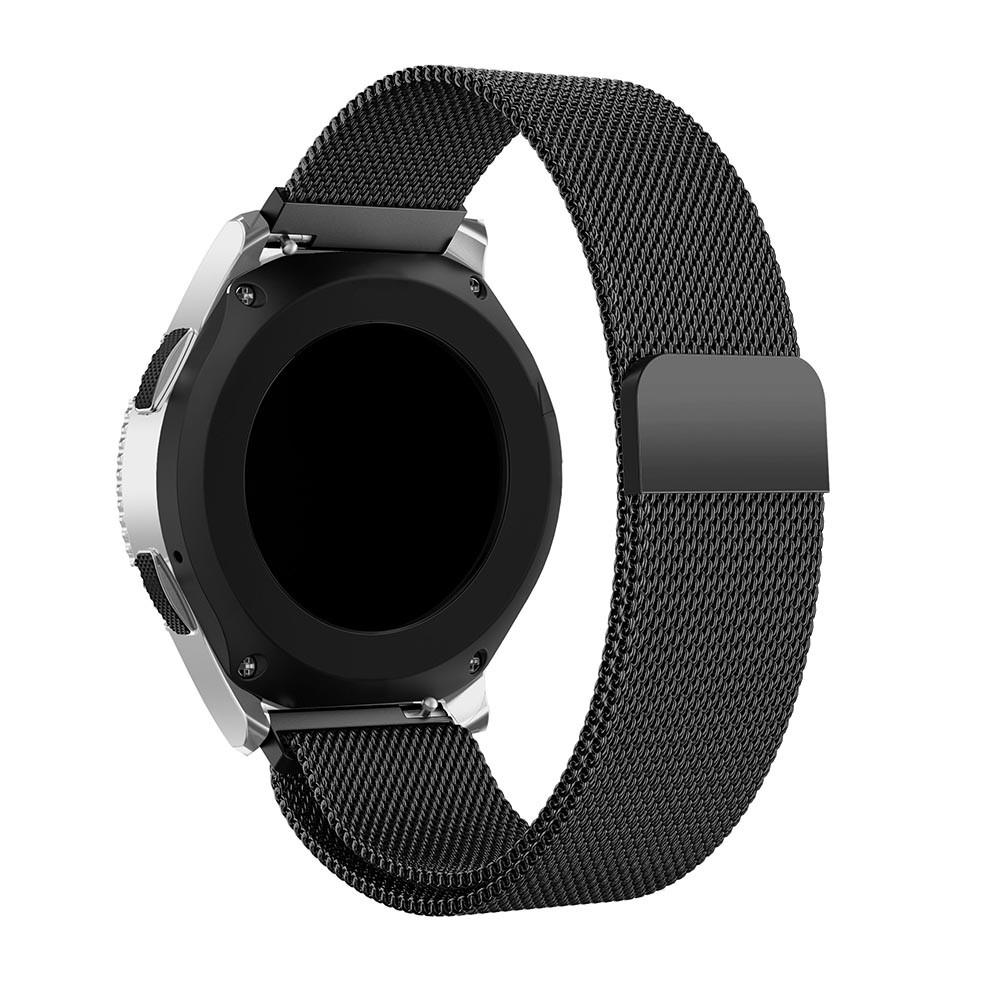 Samsung Galaxy Watch 46mm Armbånd Milanese Loop, Sort