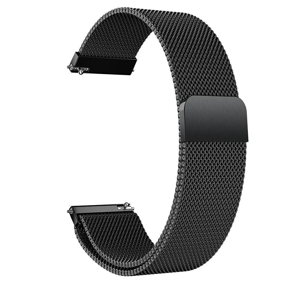 Samsung Galaxy Watch Active Armbånd Milanese Loop, Sort