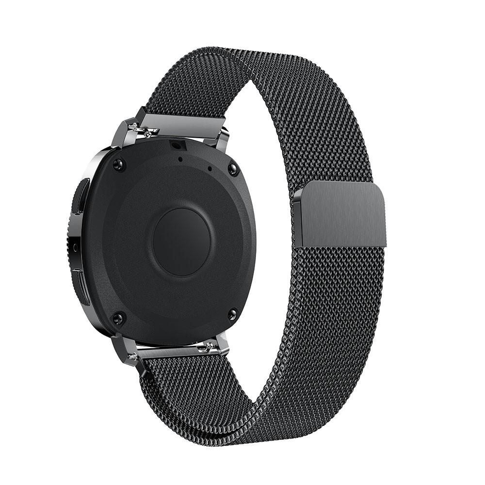 Samsung Gear Sport Armbånd Milanese Loop, Sort