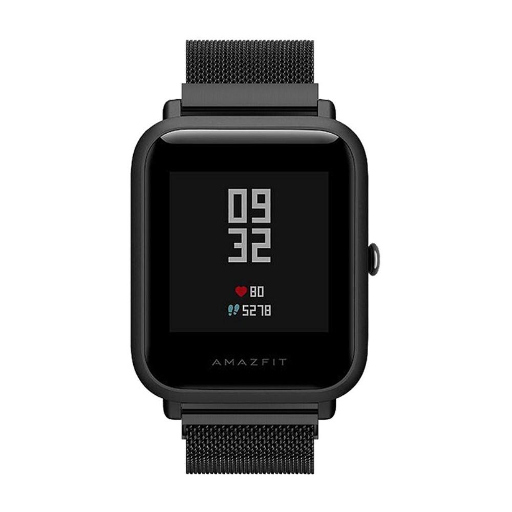  Amazfit Bip Armbånd Milanese Loop, Sort