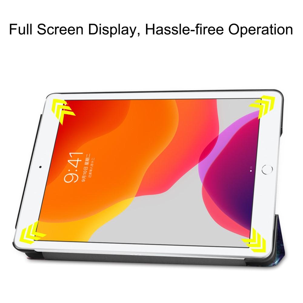 Apple iPad 10.2 7th Gen (2019) Tri-Fold etui, Rum