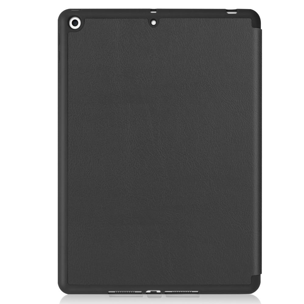 Apple iPad 10.2 7th Gen (2019) Tri-fold etui med penneholder, Sort
