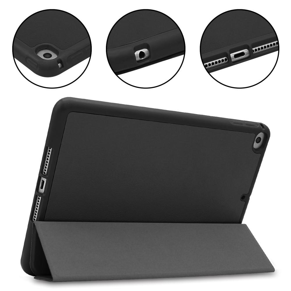 Apple iPad Mini 5th Gen (2019) Tri-fold etui med penneholder, Sort