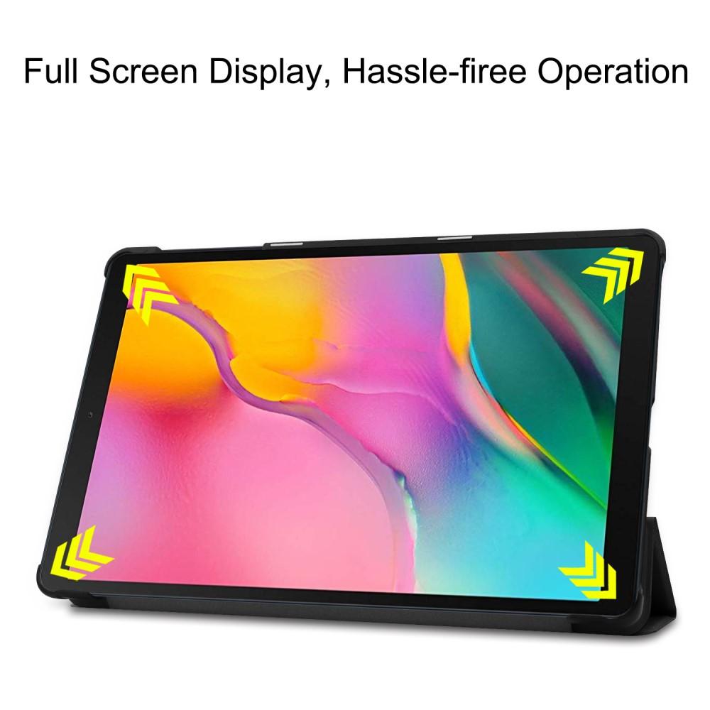 Samsung Galaxy Tab A 10.1 (2019) Tri-Fold etui, Sort