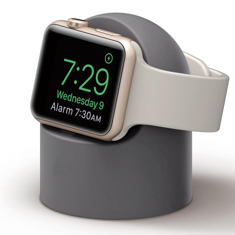 Apple Watch Opladningsstander i silikone, Grå