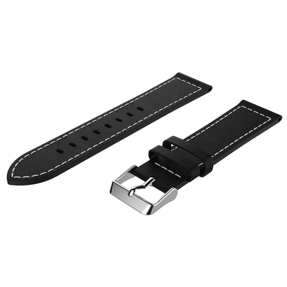Polar Grit X Pro Armbånd i ægte læder, Sort