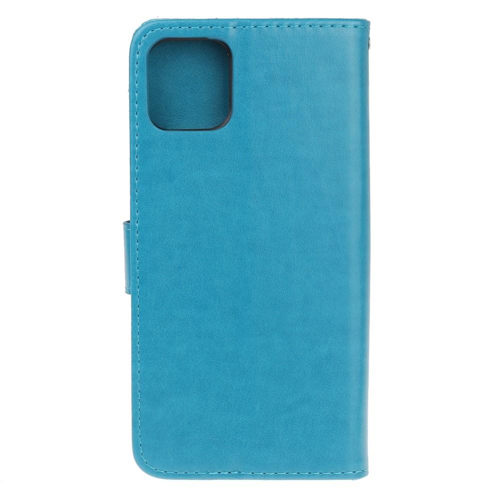 iPhone 11 Mobiletui med sommerfugle, Blå