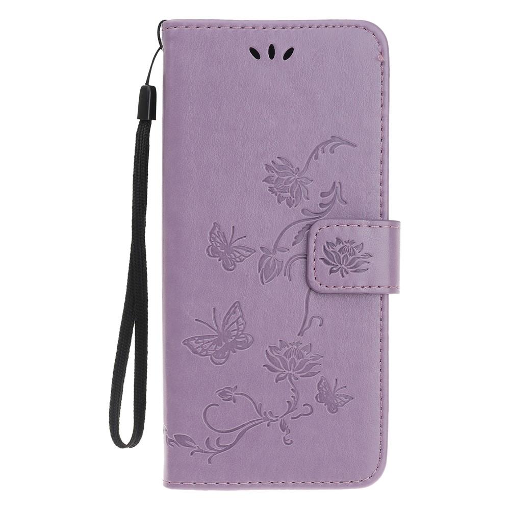 iPhone 11 Mobiletui med sommerfugle, Lilla