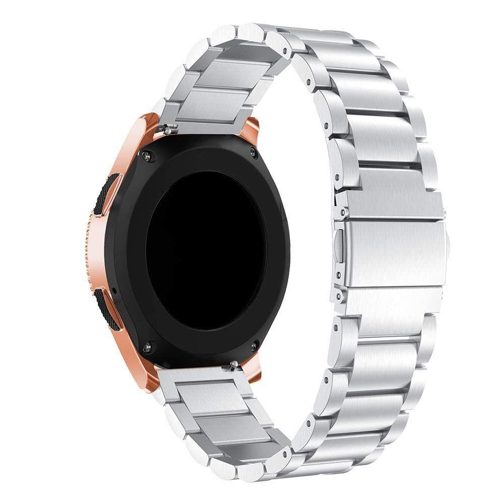 Samsung Galaxy Watch 42mm Stilrent linkarmbånd i metal, Sølv