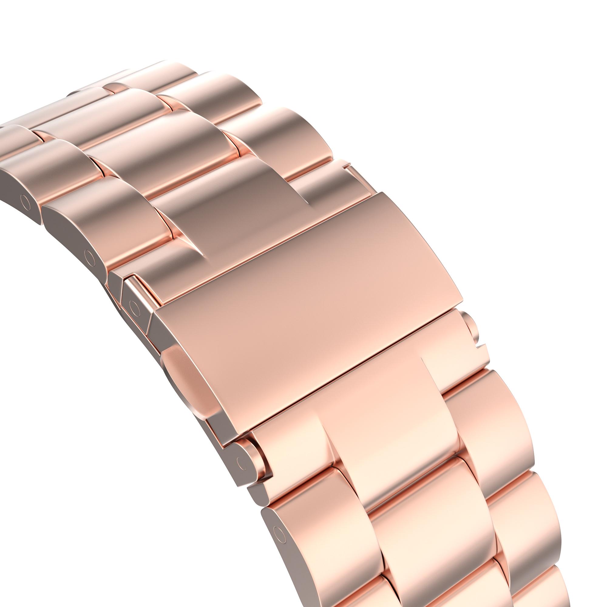 Apple Watch Ultra 49mm 1st Gen Stilrent linkarmbånd i metal, Rose guld