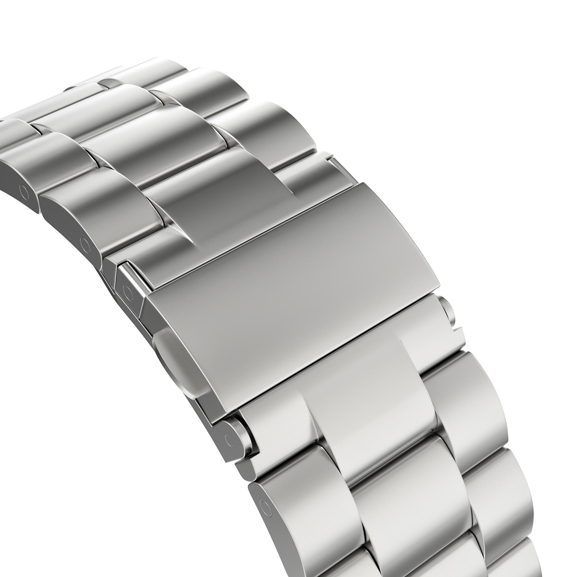Apple Watch Ultra 49mm 1st Gen Stilrent linkarmbånd i metal, Sølv