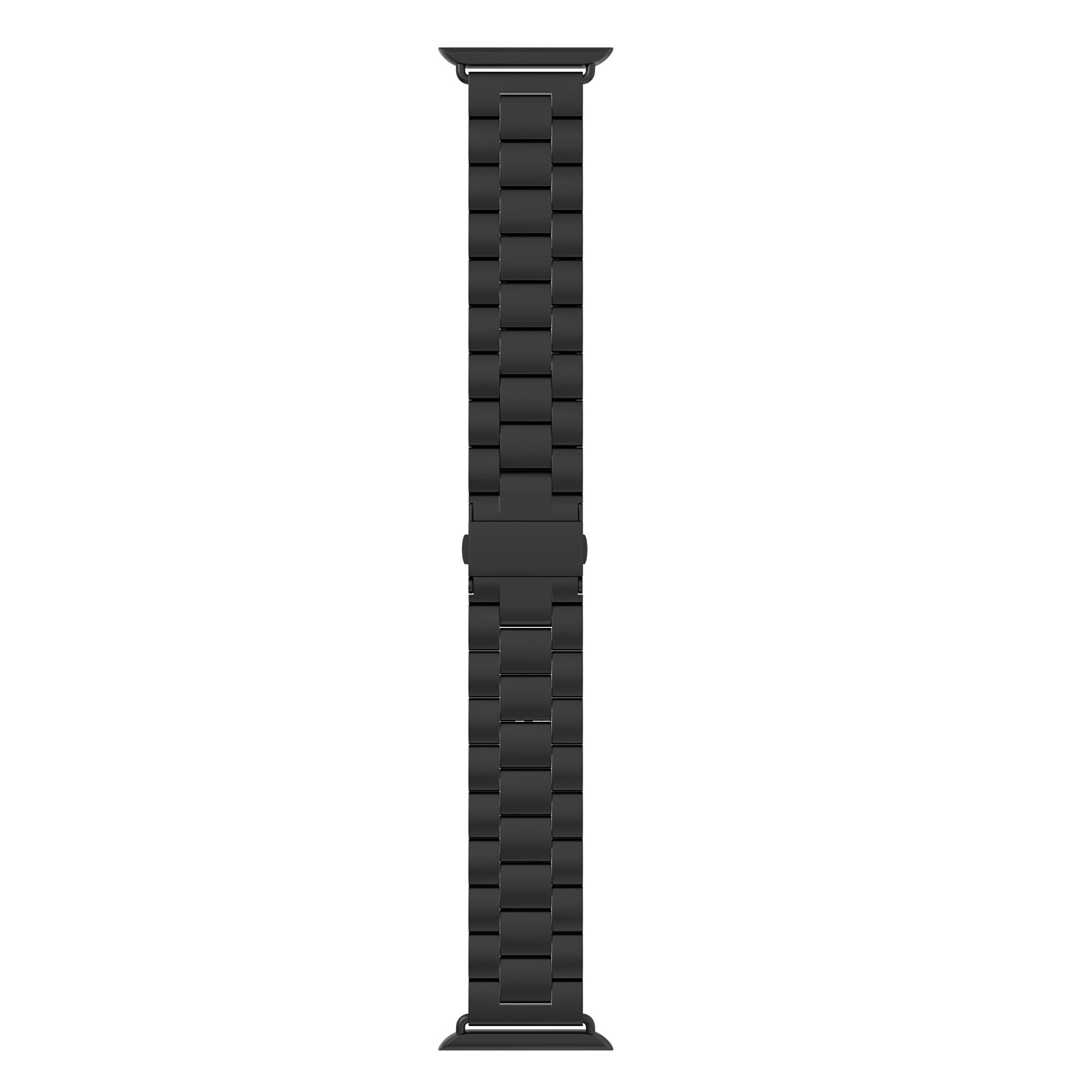 Apple Watch Ultra 49mm 1st Gen Stilrent linkarmbånd i metal, Sort