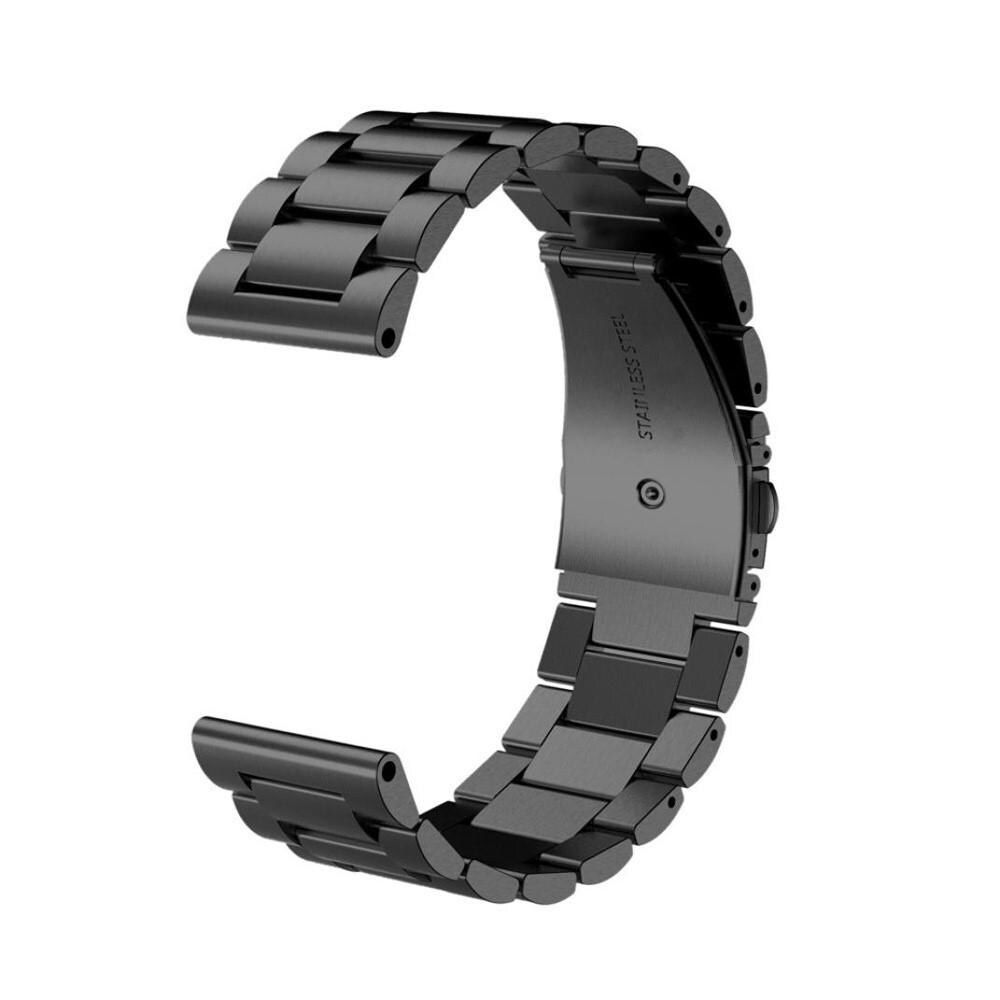 Garmin Fenix 3/Fenix 3 HR Stilrent linkarmbånd i metal, Sort