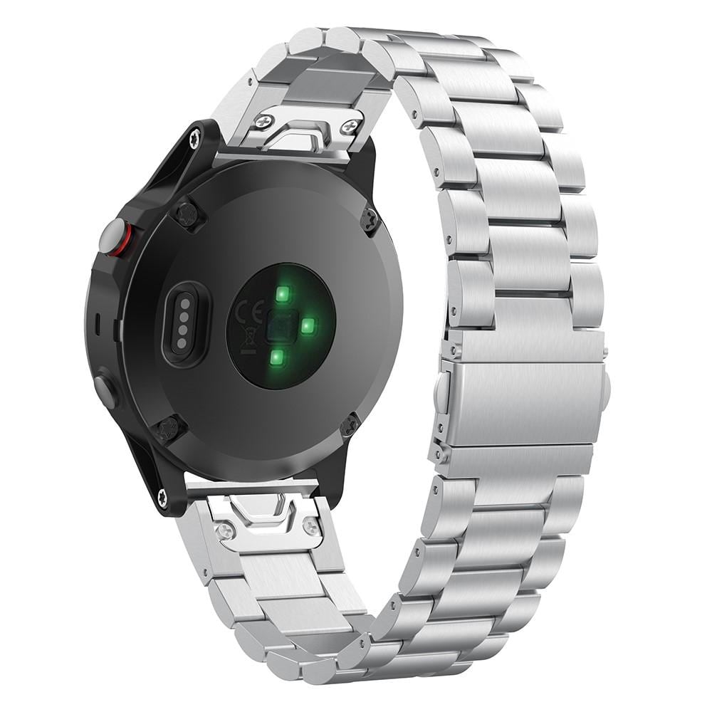 Garmin Instinct 2S Stilrent linkarmbånd i metal, Sølv