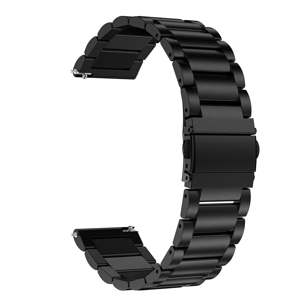 Garmin Forerunner 245 Stilrent linkarmbånd i metal, Sort