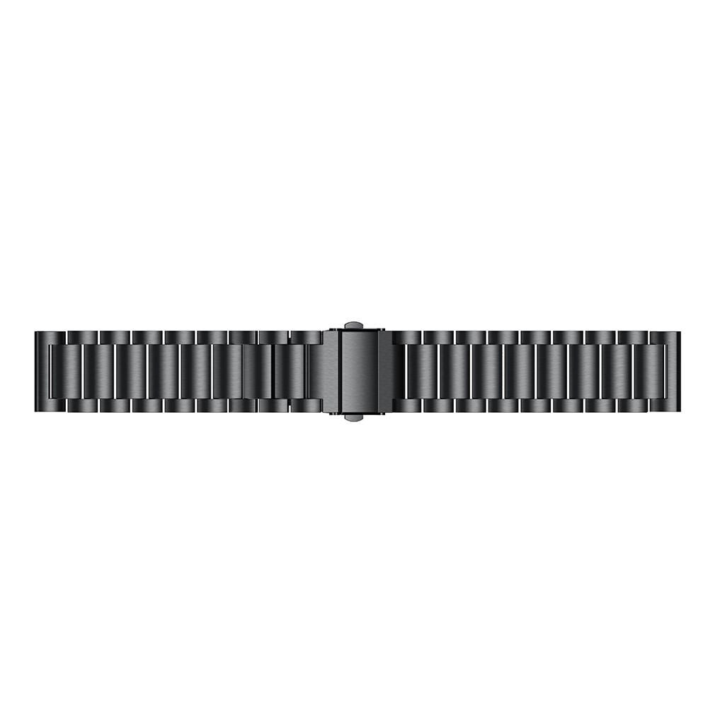 Garmin Forerunner 245 Stilrent linkarmbånd i metal, Sort