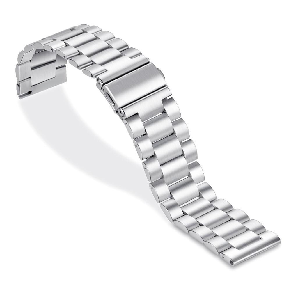 Huawei Watch GT 2 46mm/Watch GT 2e/Watch GT Stilrent linkarmbånd i metal, Sølv