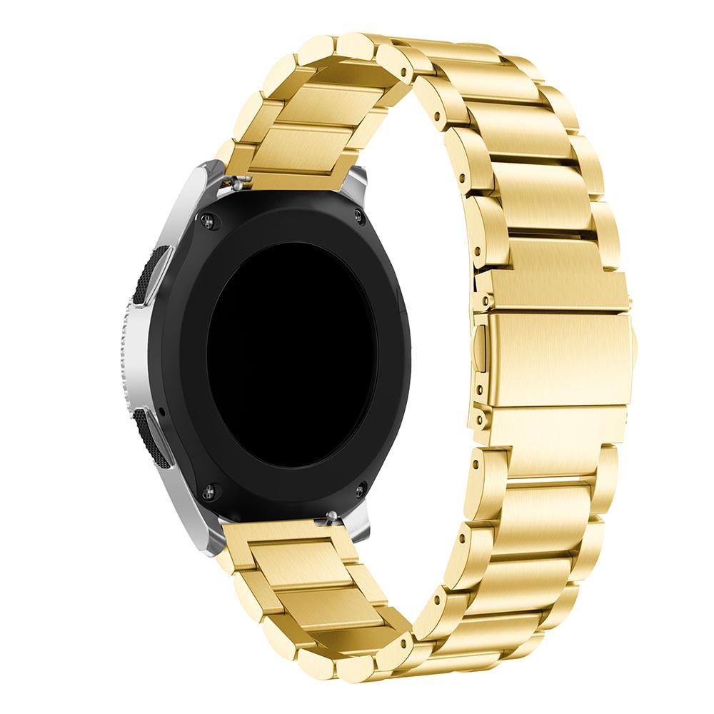 Samsung Galaxy Watch 46mm Stilrent linkarmbånd i metal, Guld