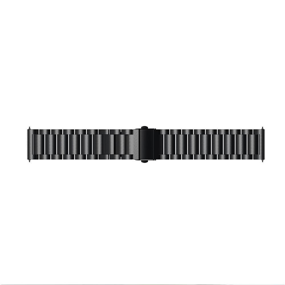 Samsung Galaxy Watch 46mm Stilrent linkarmbånd i metal, Sort