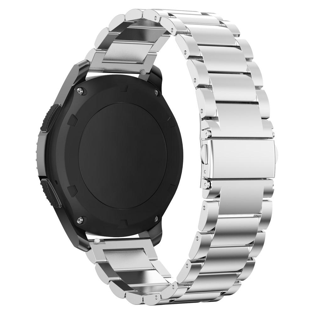 Samsung Gear S3 Frontier Stilrent linkarmbånd i metal, Sølv
