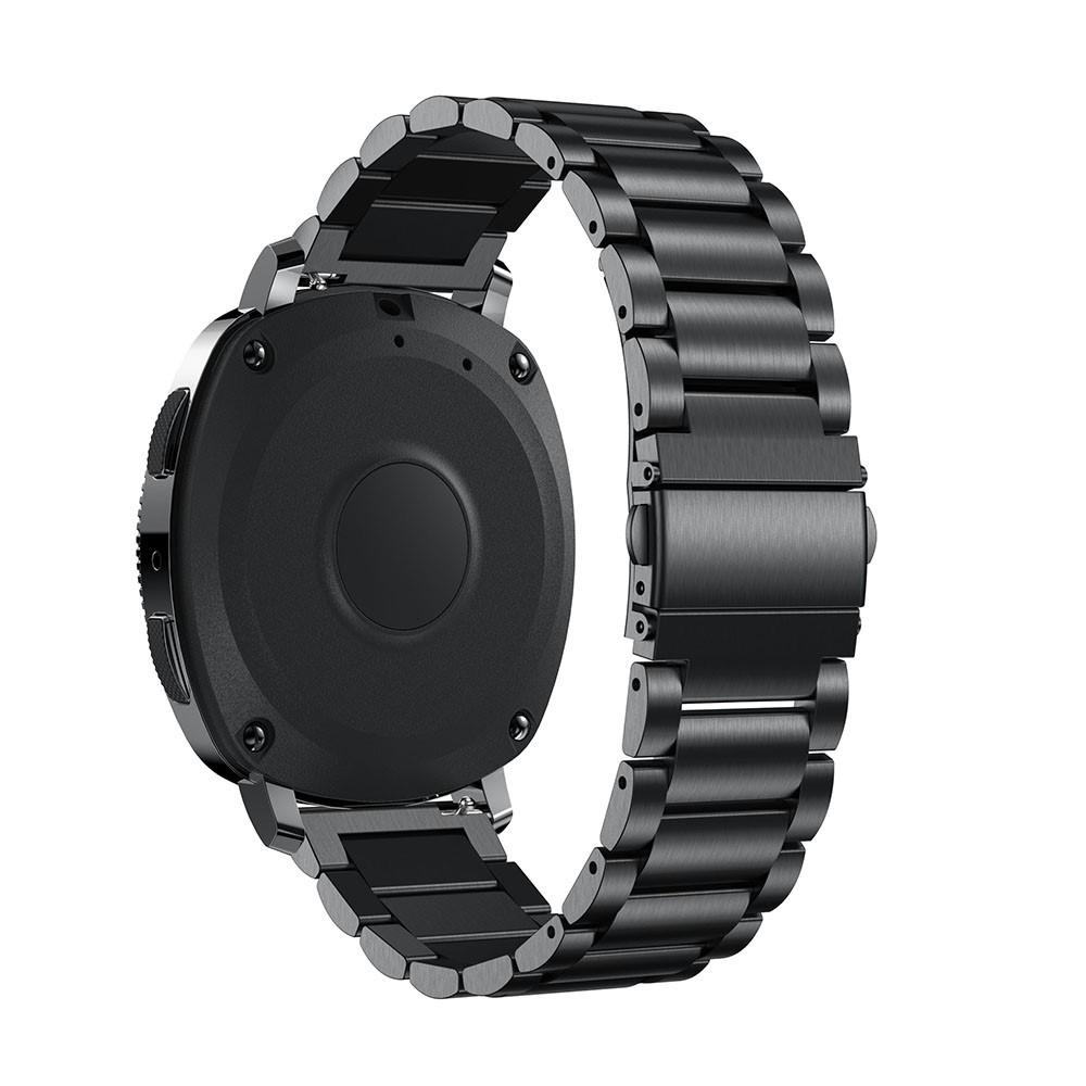 Samsung Gear Sport Stilrent linkarmbånd i metal, Sort