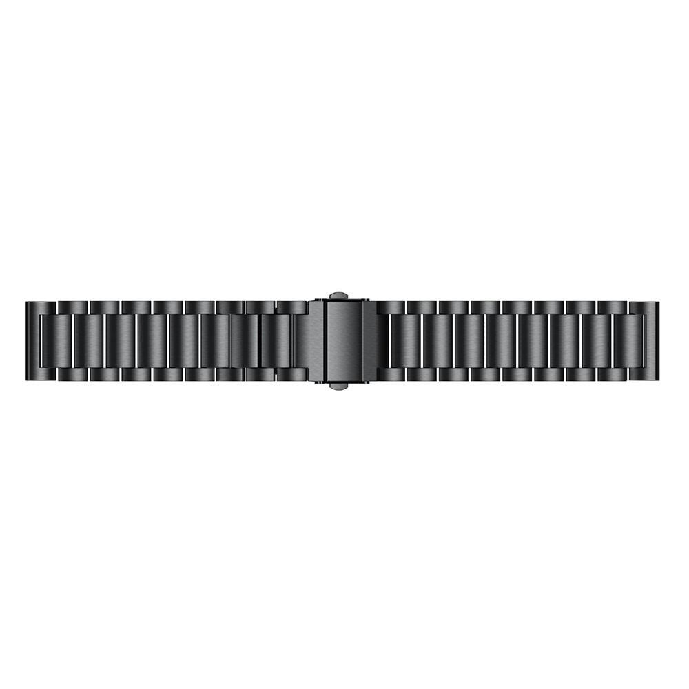 Samsung Gear Sport Stilrent linkarmbånd i metal, Sort