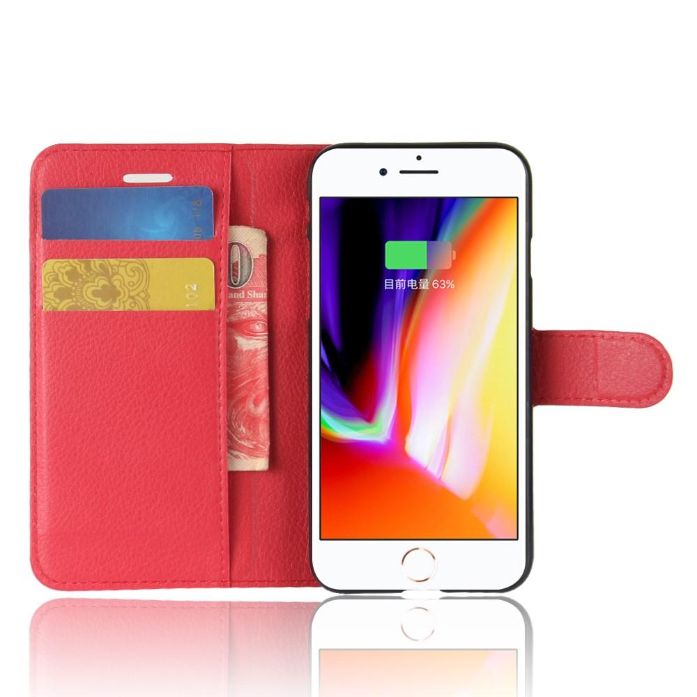 iPhone 8 Enkelt mobiletui, Rød