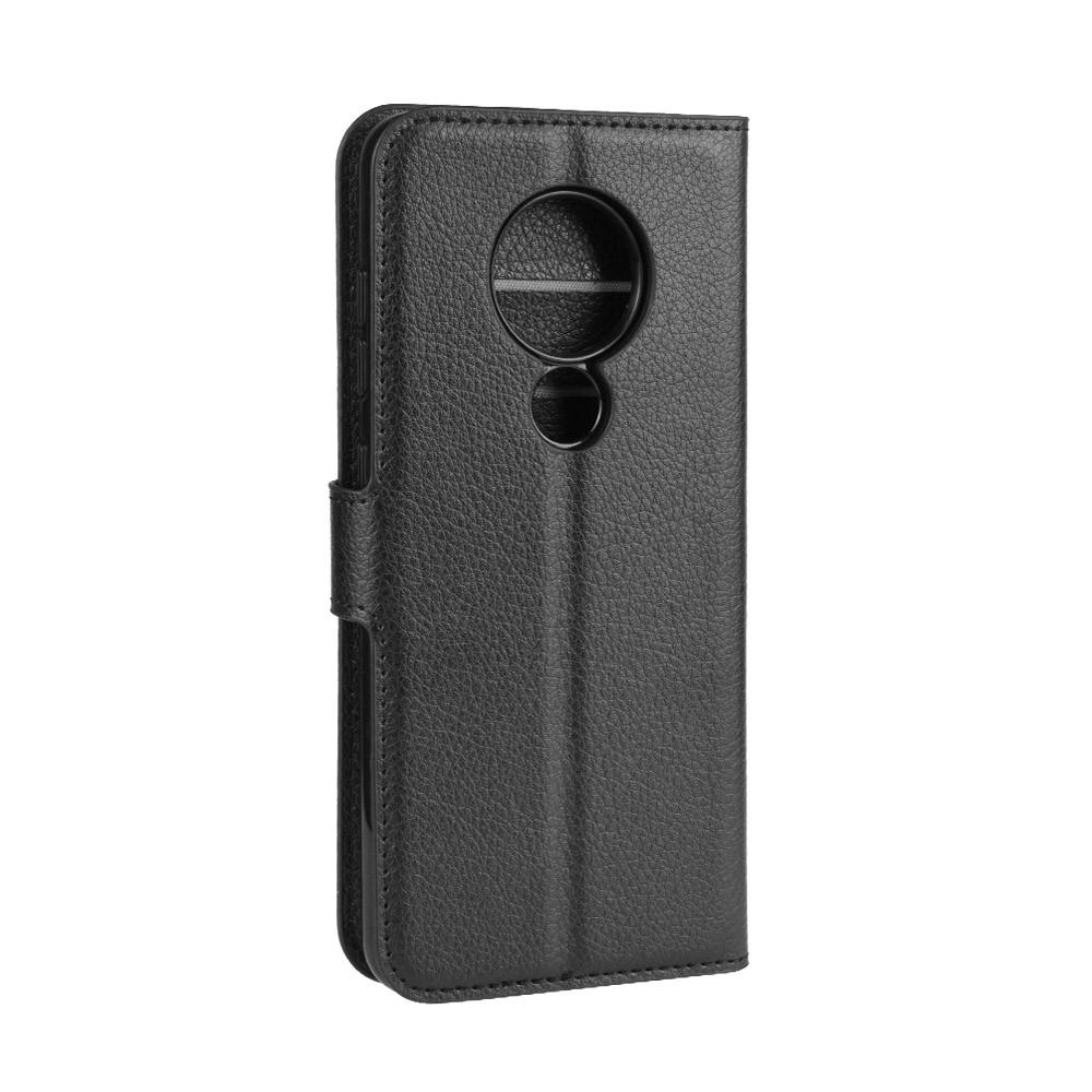 Nokia 6.2/7.2 Enkelt mobiletui, Sort