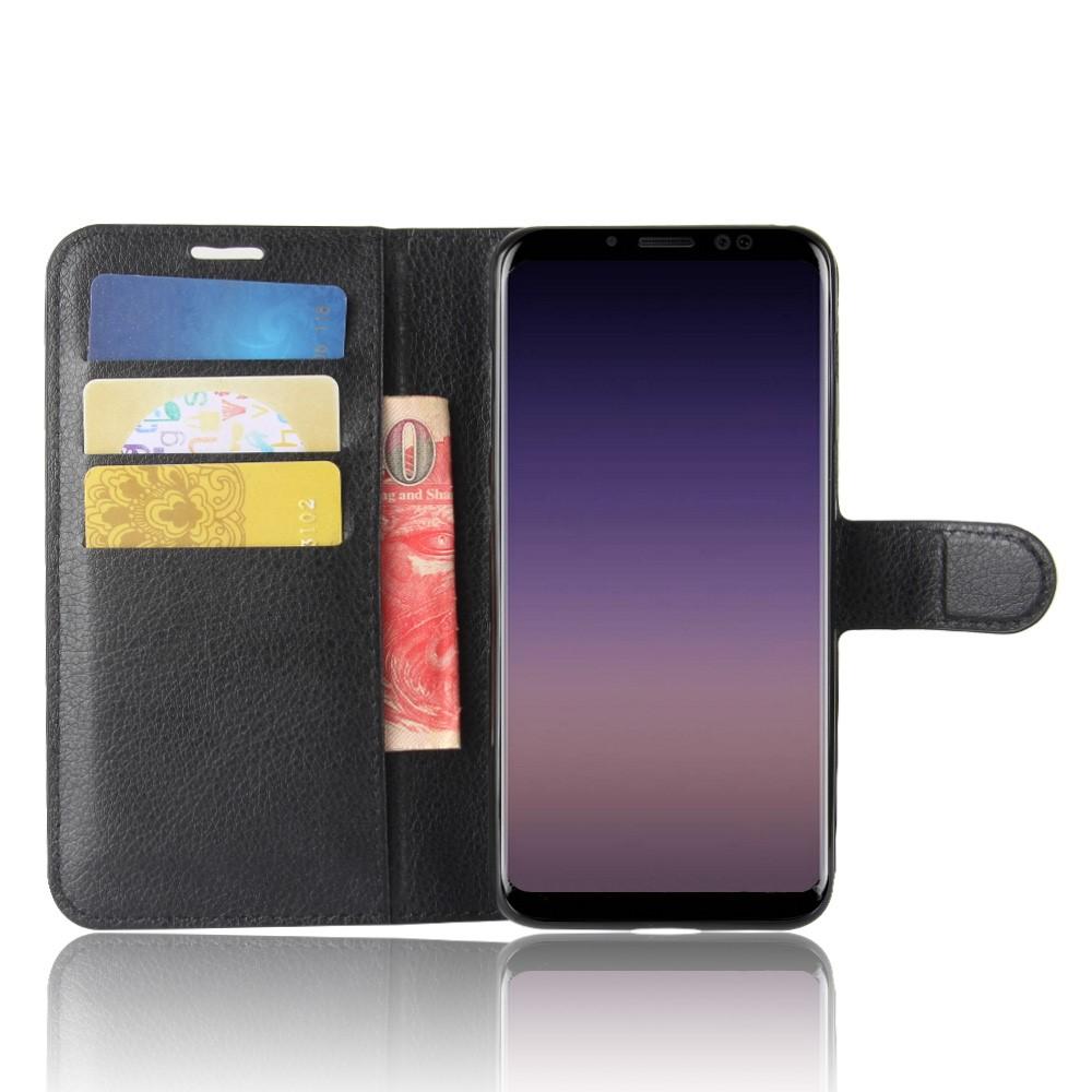 Samsung Galaxy A8 2018 Enkelt mobiletui, Sort
