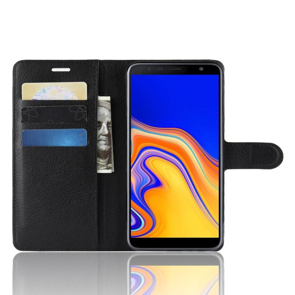Samsung Galaxy J4 Plus 2018 Enkelt mobiletui, Sort