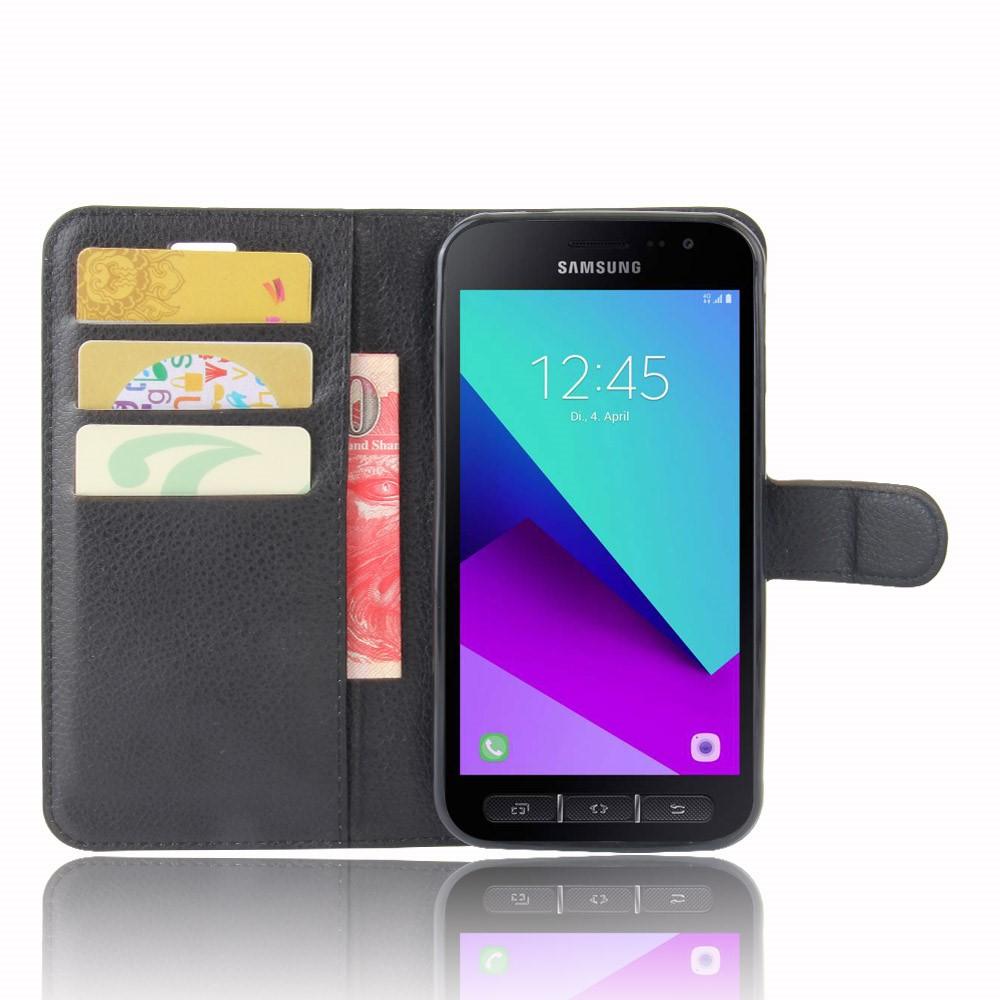 Samsung Galaxy Xcover 4/4s Enkelt mobiletui, Sort