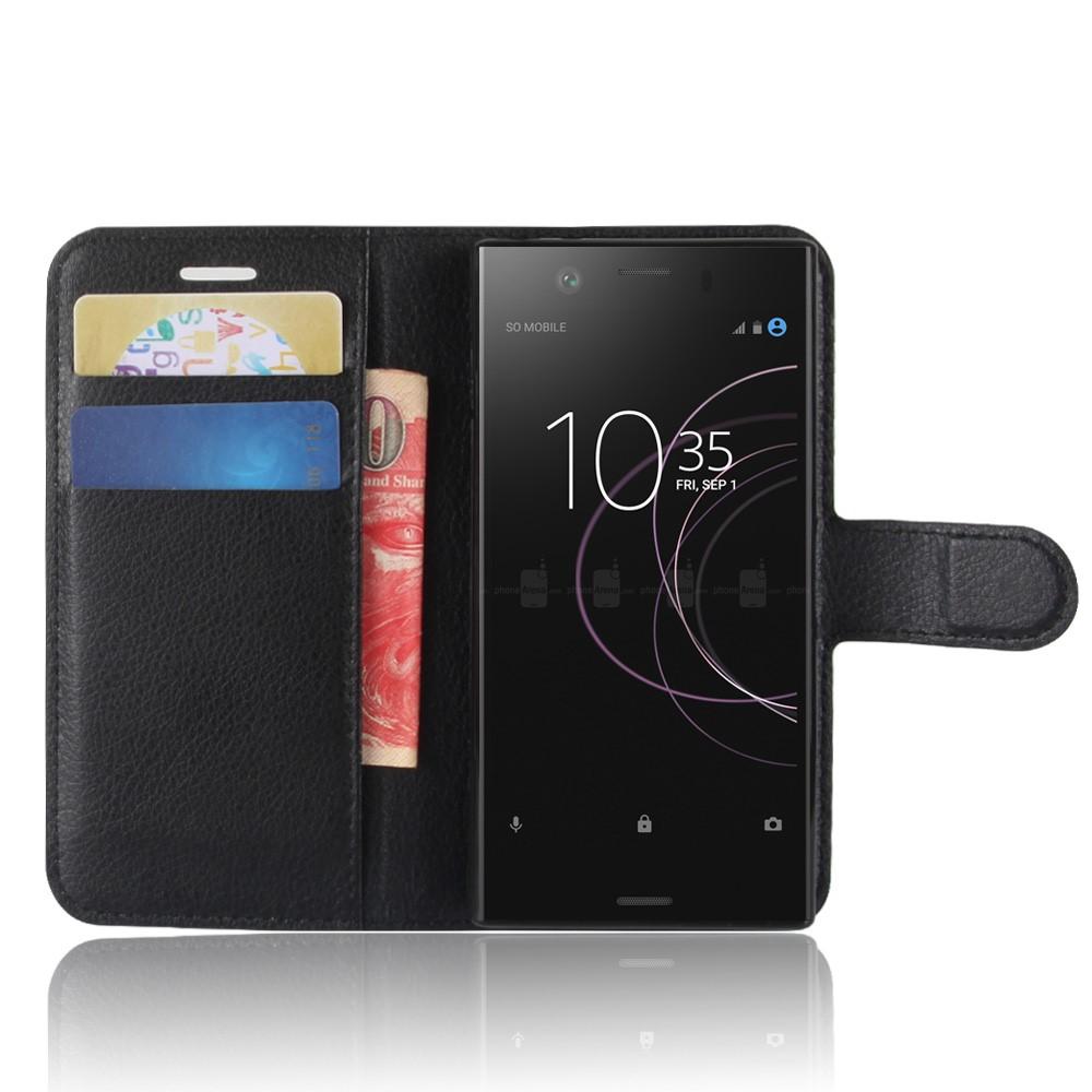 Sony Xperia XZ1 Compact Enkelt mobiletui, Sort