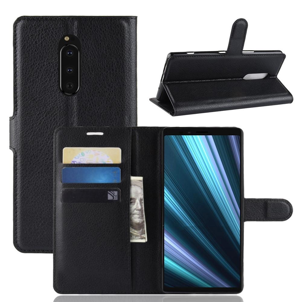 Sony Xperia 1 Enkelt mobiletui, Sort