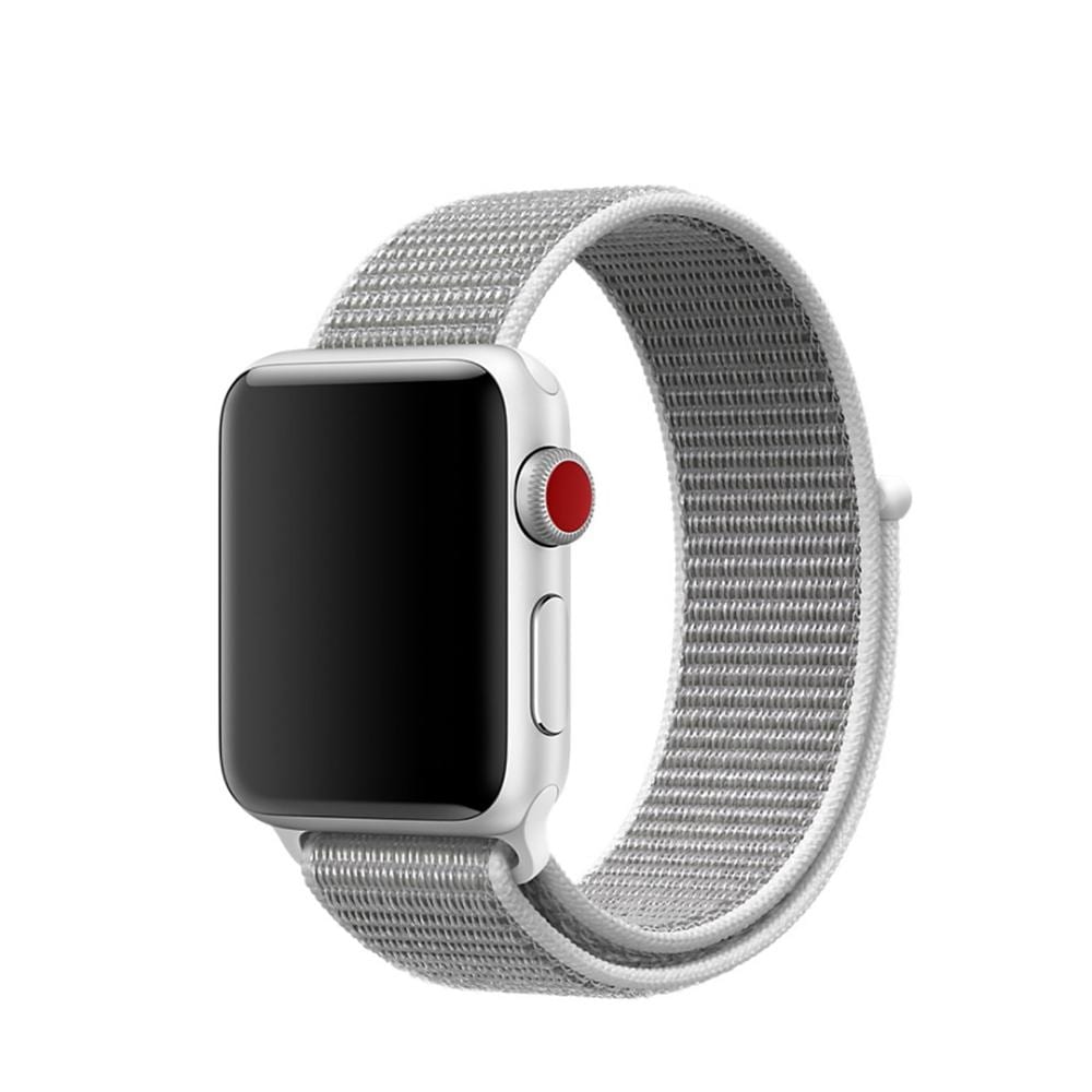 Apple Watch Series 10 46mm Armbånd i nylon, Grå