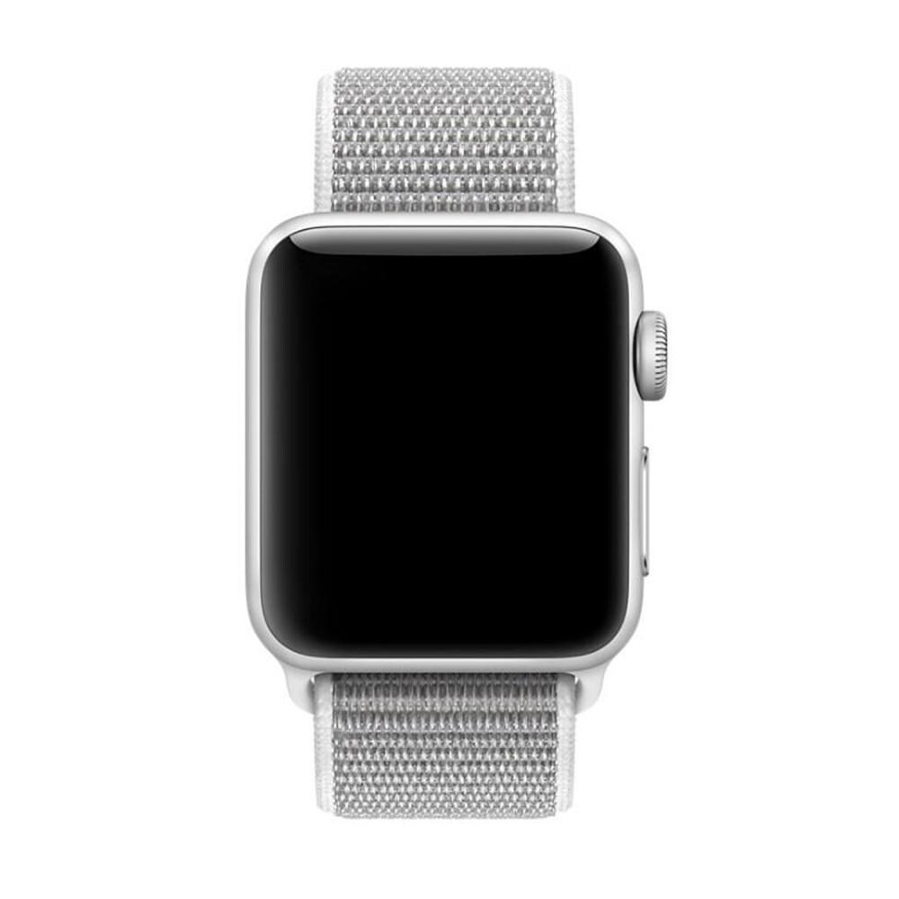 Apple Watch Series 9 45mm Armbånd i nylon, Grå