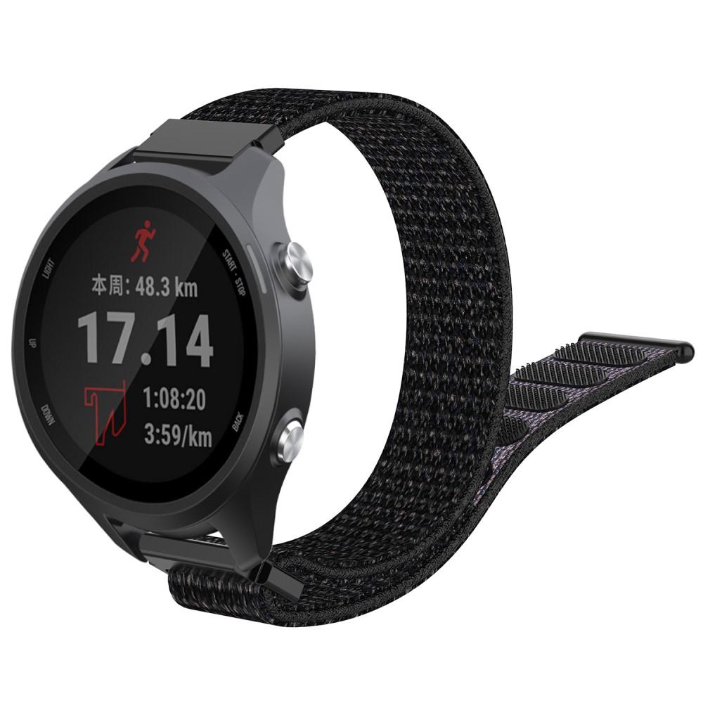 Garmin Forerunner 245 Armbånd i nylon, Sort