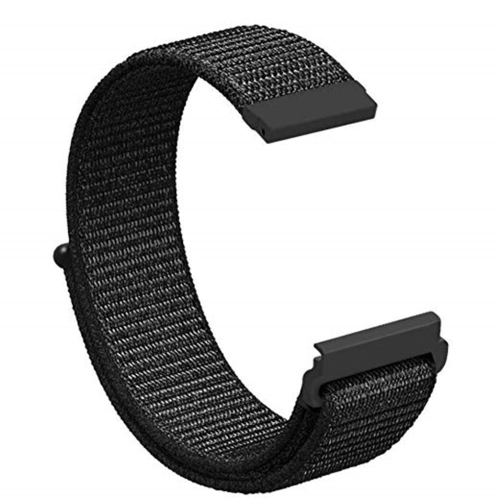 Huawei Watch GT 2 Pro/Watch GT 2 46mm/Watch GT 2e/Watch GT Armbånd i nylon, Sort