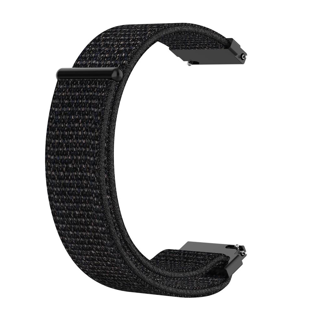 Samsung Galaxy Watch 8 44mm Armbånd i nylon, Sort