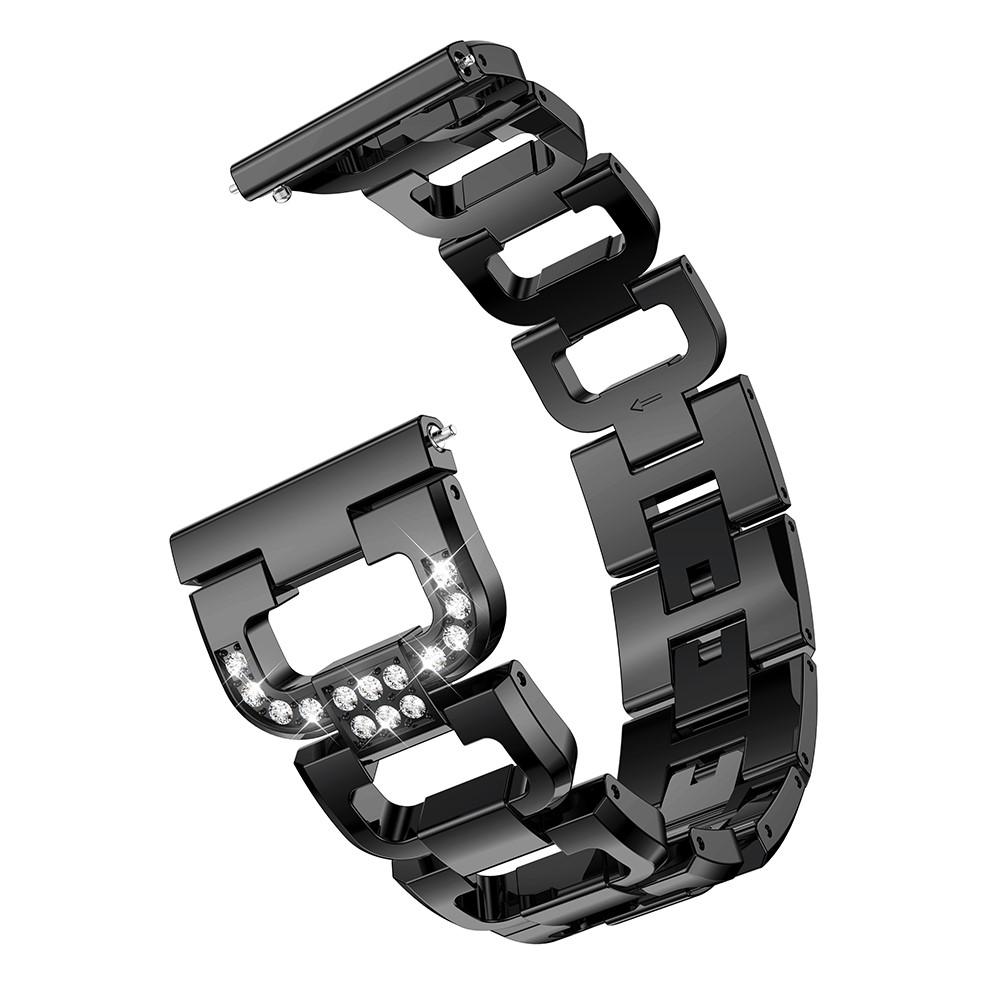 Polar Ignite 2 Luksuriøst armbånd med glitrende sten, Sort