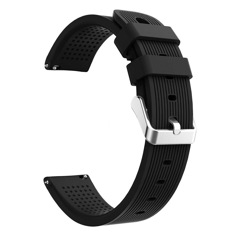 Amazfit GTS/GTS 2 Armbånd i silikone, Sort