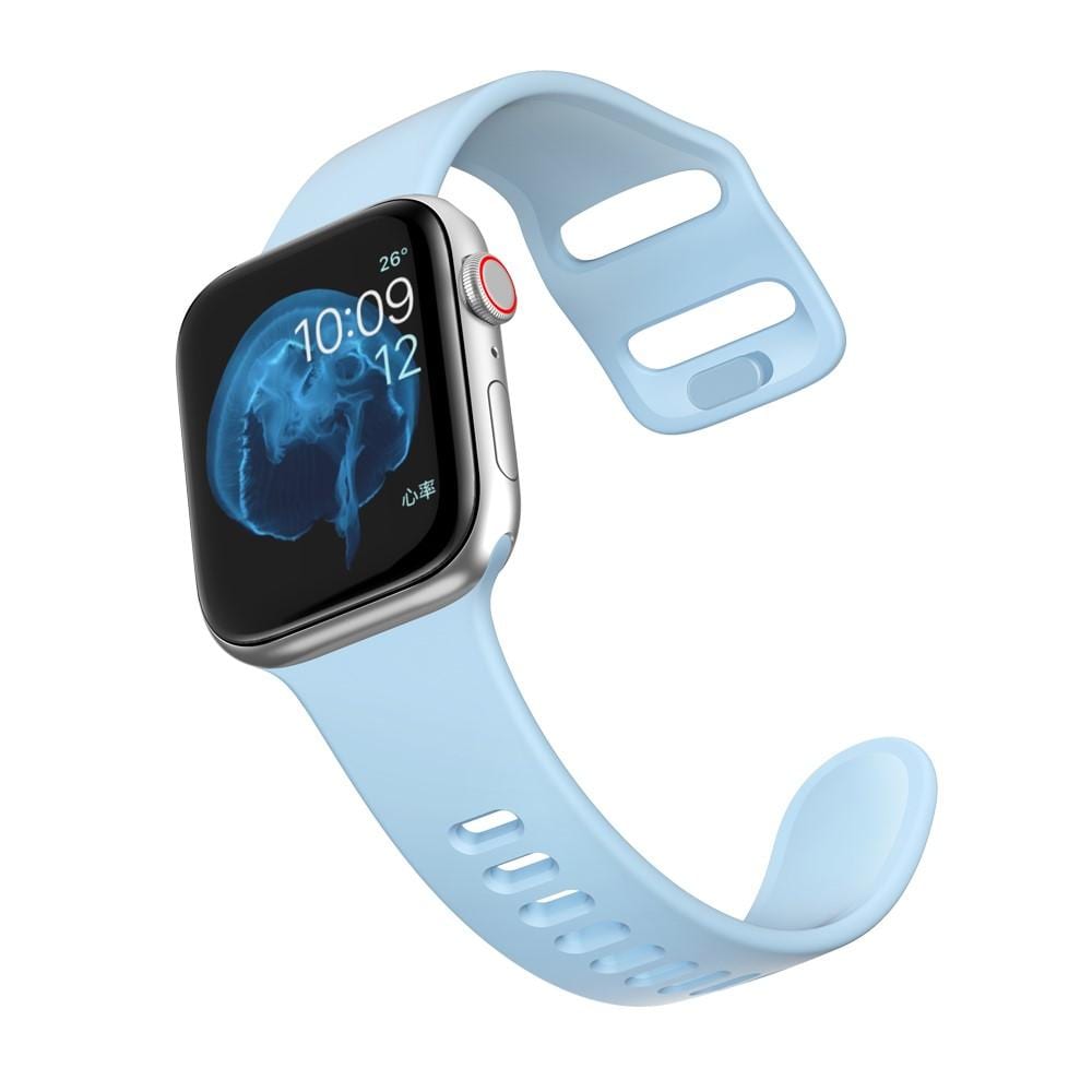 Apple Watch Series 8 41mm Armbånd i silikone, Blå