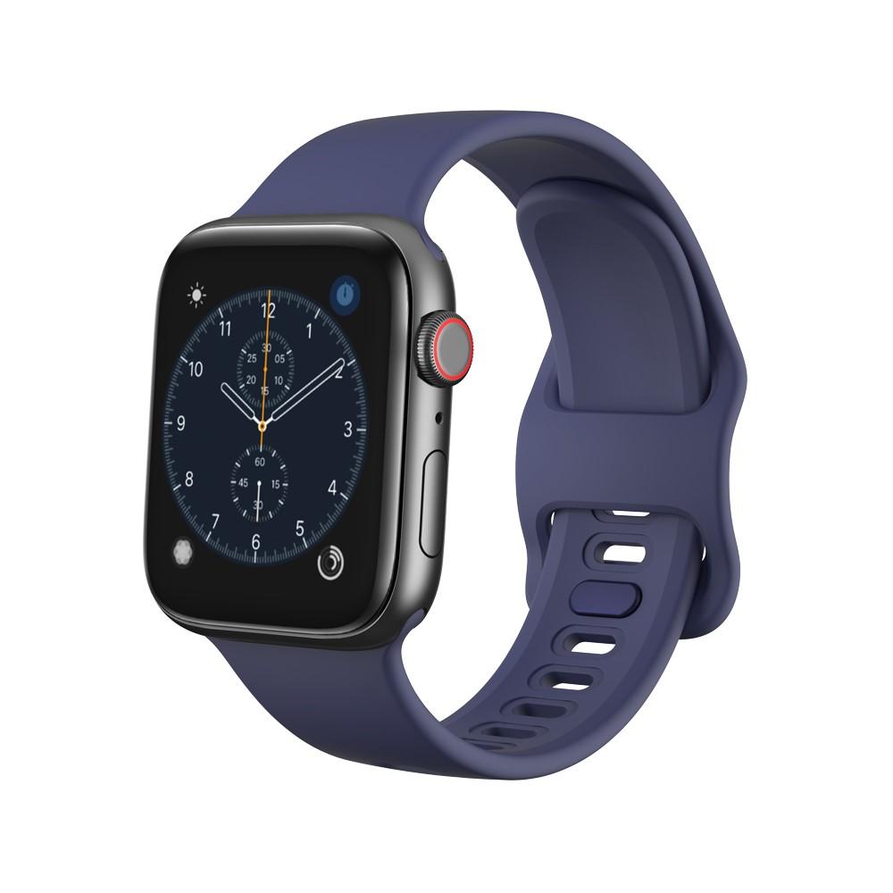 Apple Watch Series 10 46mm Armbånd i silikone, Blå