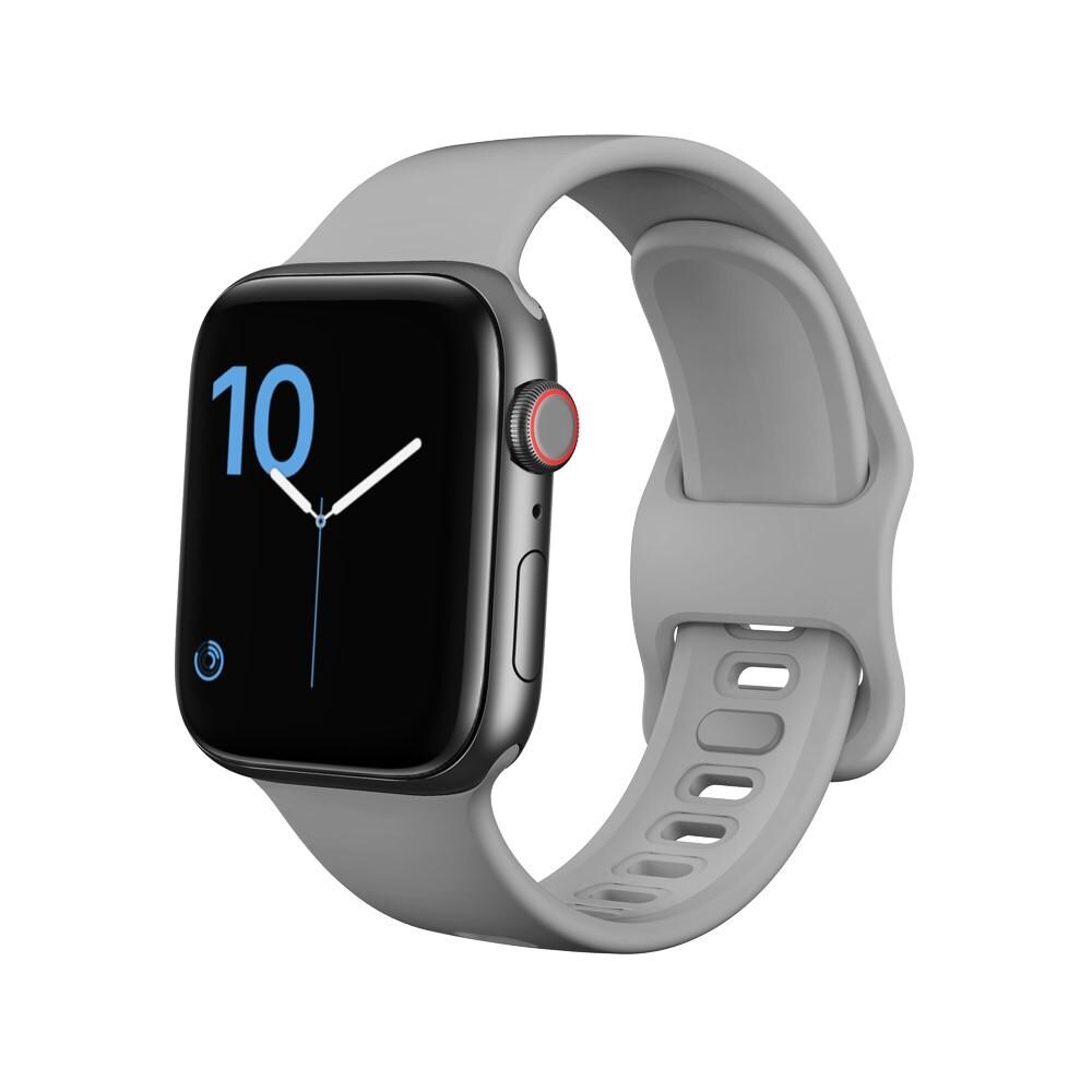 Apple Watch Series 10 46mm Armbånd i silikone, Grå