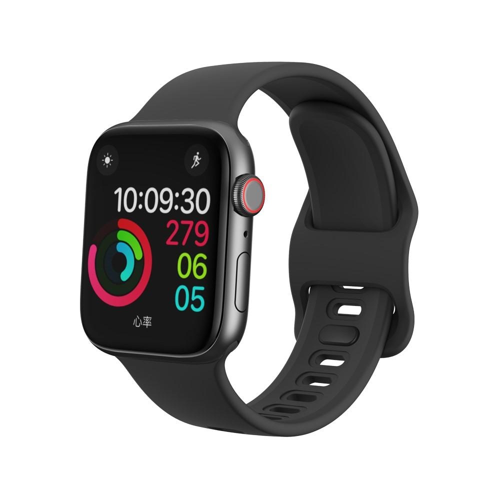 Apple Watch Ultra 49mm 1st Gen Armbånd i silikone, Sort