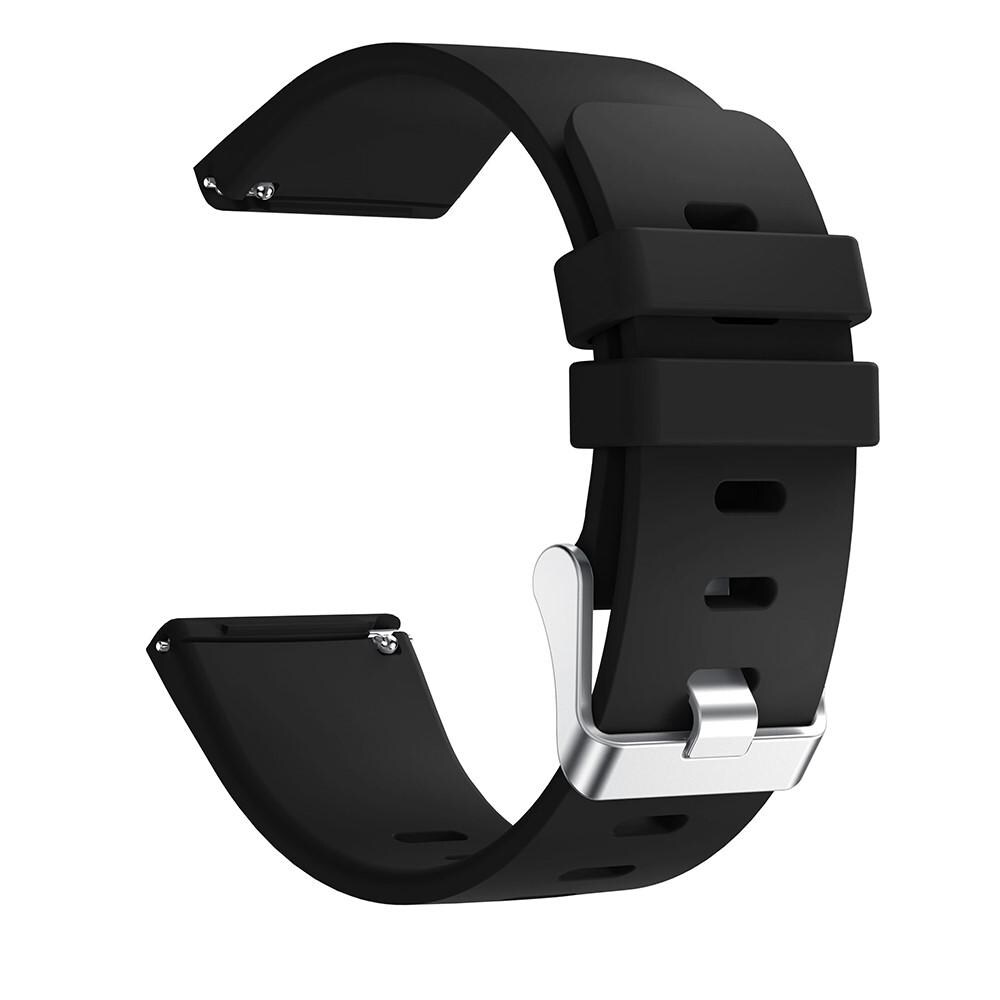 Fitbit Versa/Versa 2 Armbånd i silikone, Sort
