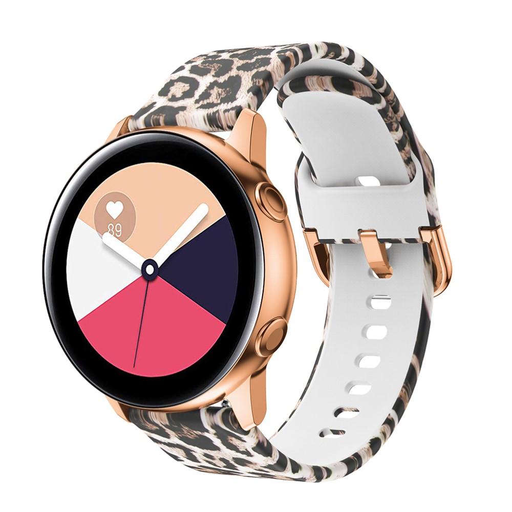 Samsung Galaxy Watch 42mm Armbånd i silikone, Leopard